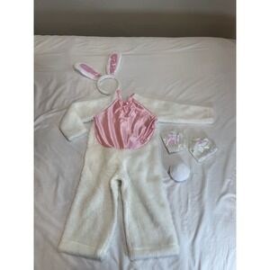 Bunny Rabbit Costume Easter Jumpsuit Unisex Costume Child‎ 2-4T
